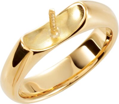 Ring Mounting for South Sea Cultured Pearls