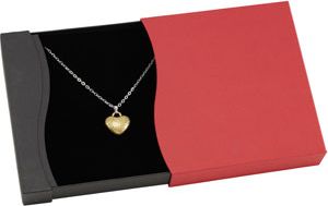 Amalfi™ Stainless Steel Immerse Plated Heart Pendant or Necklace