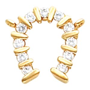 Horseshoe Necklace Center Mounting