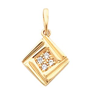 Pave  Pendant Mounting 