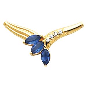 Necklace Mounting for Marquise Center