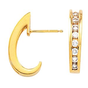 J-Hoop Earring Mounting 