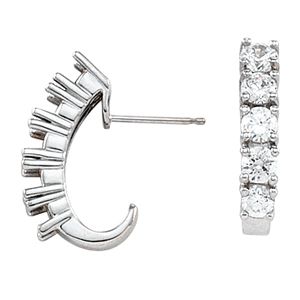 J-Hoop Earring Mounting 