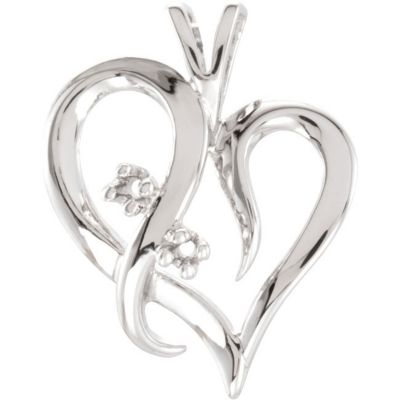 Heart Pendant Mounting 