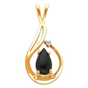 Pendant Mounting for Pear Shape Center