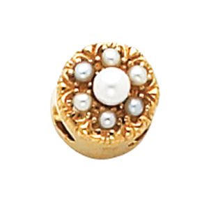 Bracelet Slide Mounting for Pearls