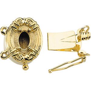 Bracelet Slide Mounting with Clasp