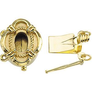 Bracelet Slide Mounting with Clasp