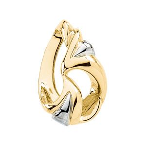 Two Tone Fashion Chain Slide
