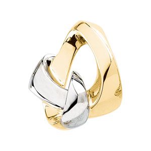 Two Tone Fashion Chain Slide