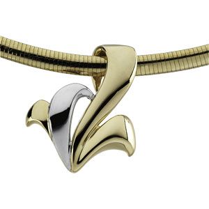 Two Tone Fashion Chain Slide