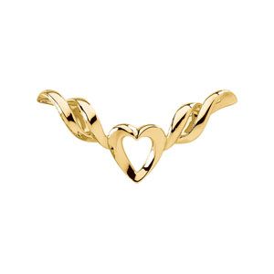 Heart Shape Chain Slide
