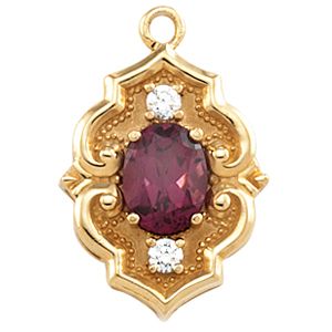 Dangle Mounting for Oval Center
