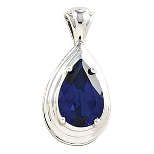 Pendant Mounting for Pear Shape Center