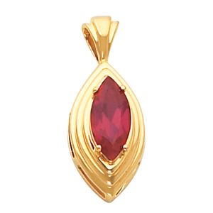 Pendant Mounting for Marquise Center