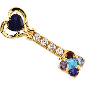 Mother's Key&reg; Brooch Mounting