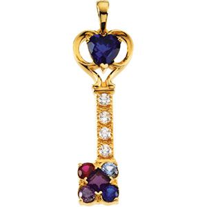 Mother's Key&reg; Pendant Mounting
