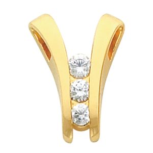 3 Stone Ladder Chain Slide Mounting