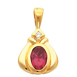 Pendant Mounting for Oval Center