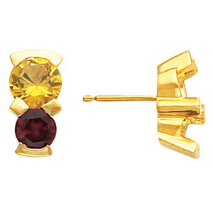 Earring Mounting for  Round Center