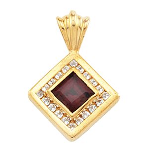Pendant Mounting for Square/Princess Center