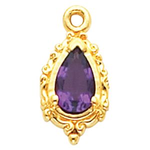 Dangle Mounting for Pear Shaped Center