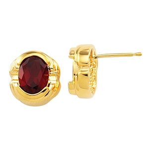 Earring Mounting for Oval Center
