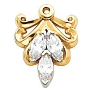 Earring Jacket Mounting
