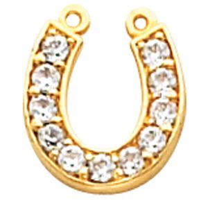 Horseshoe Necklace Center Mounting