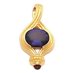 Pendant Slide Mountings for Oval Center
