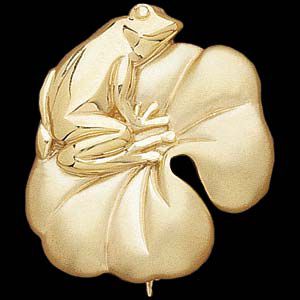 Frog Brooch