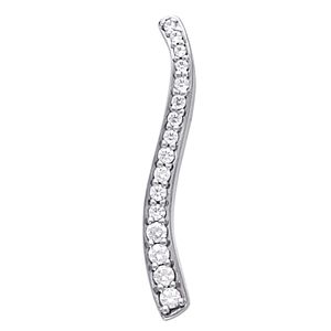 Vertical Wave Linear/Curvilinear Design Pendant Mounting