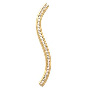 Vertical Wave Linear/Curvilinear Design Pendant Mounting