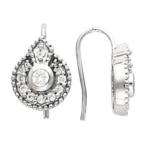 Filgree & Vintage Earring Mounting