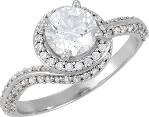 Engagement Mounting or Matching Band