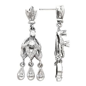 Vintage Design Chandelier Earring  Mounting
