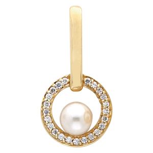 Circle Chain Slide Mounting for Pearl Center