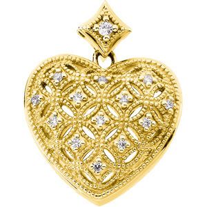 Heart Pendant Mounting