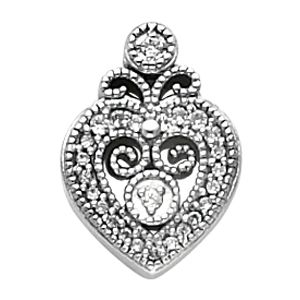 Heart Chain Slide Mounting