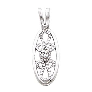 Filigree Pendant Mounting 
