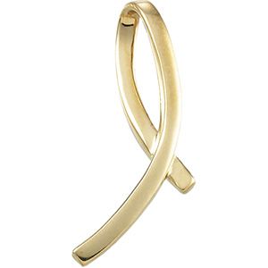 Foldover Design Pendant Slide