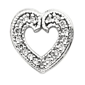 Heart Pendant Slide Mounting 