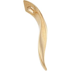 Gold Fashion Vertical Pendant