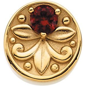 Birthstone Slide Pendant Mounting