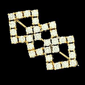 Two Tone Brooch Mounting