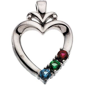 Heart Pendant for Mother Mounting