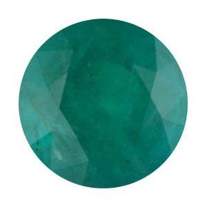 Round Genuine Emerald (Black Box)