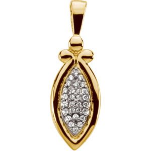 Pave Pendant Mounting 