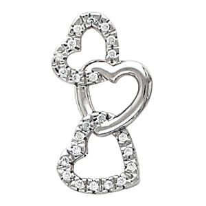 Triple Heart Pendant Mounting 