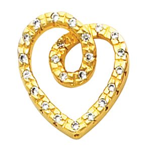 Heart Shape Chain Slide Mounting